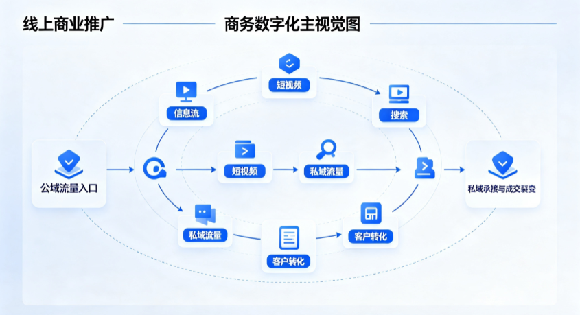 贡觉县线上商业推广怎么做？全域流量闭环搭建与低成本转化实战指南